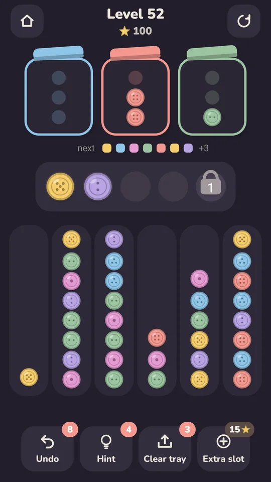A harder level in the dark Night theme